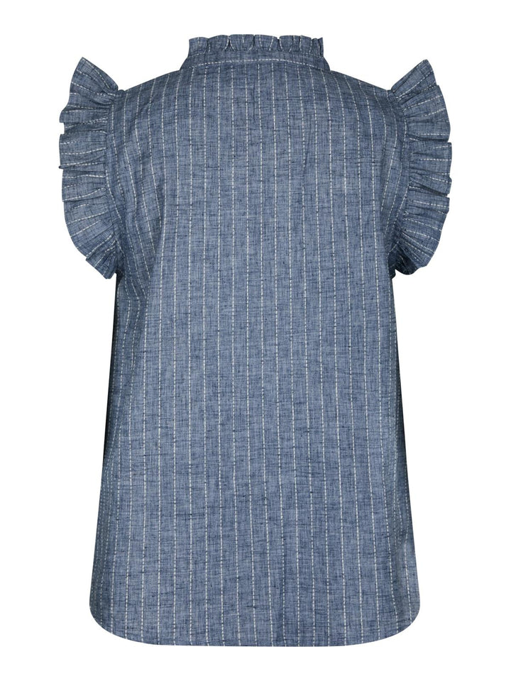 Siona Emb Stripe Top