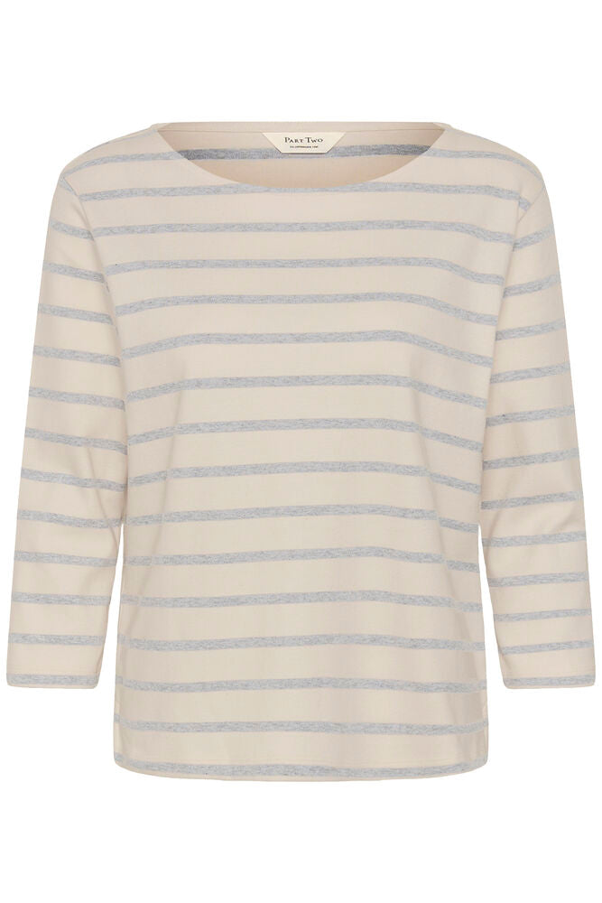 Nela TShirt eggnog grey