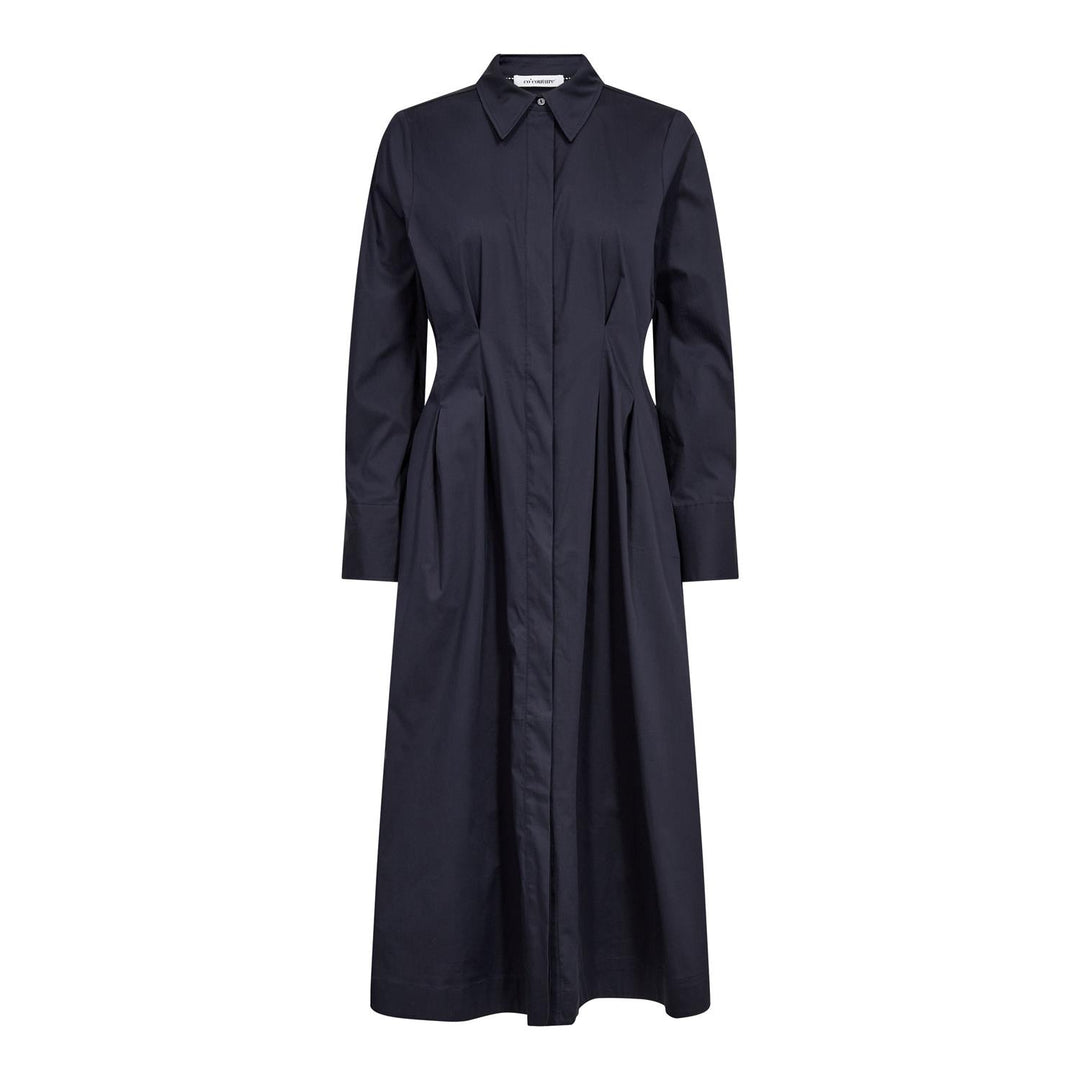 Sanna shirt long dress navy