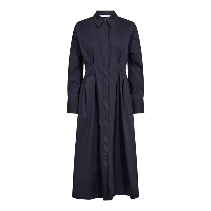 Sanna shirt long dress navy