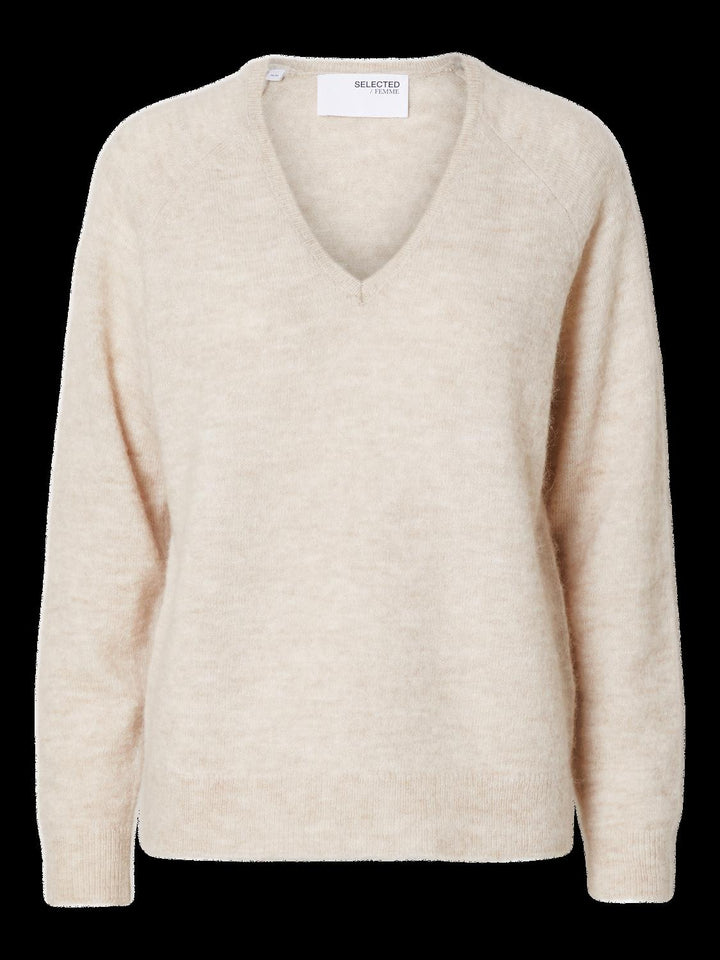 Lulu New LS Knit V-Neck