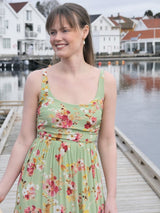 Satin strap Dress