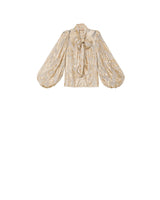 Brocade Georgette blouse