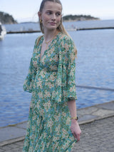 Chiffon V-neck Dress