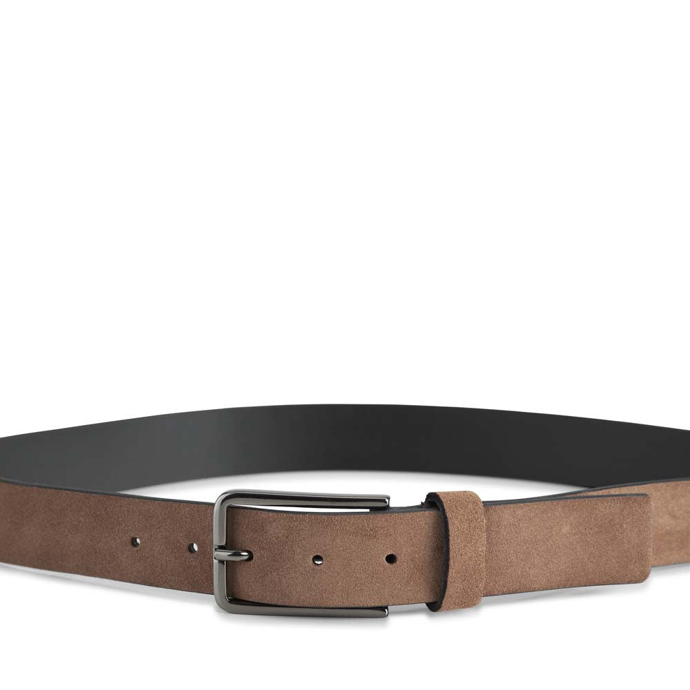 Bianca  semsket skinnbelte