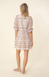 Elspeth Dress short Cotton