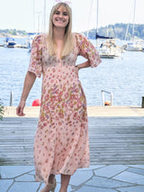 Satin Button Down Dress
