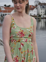 Satin strap Dress