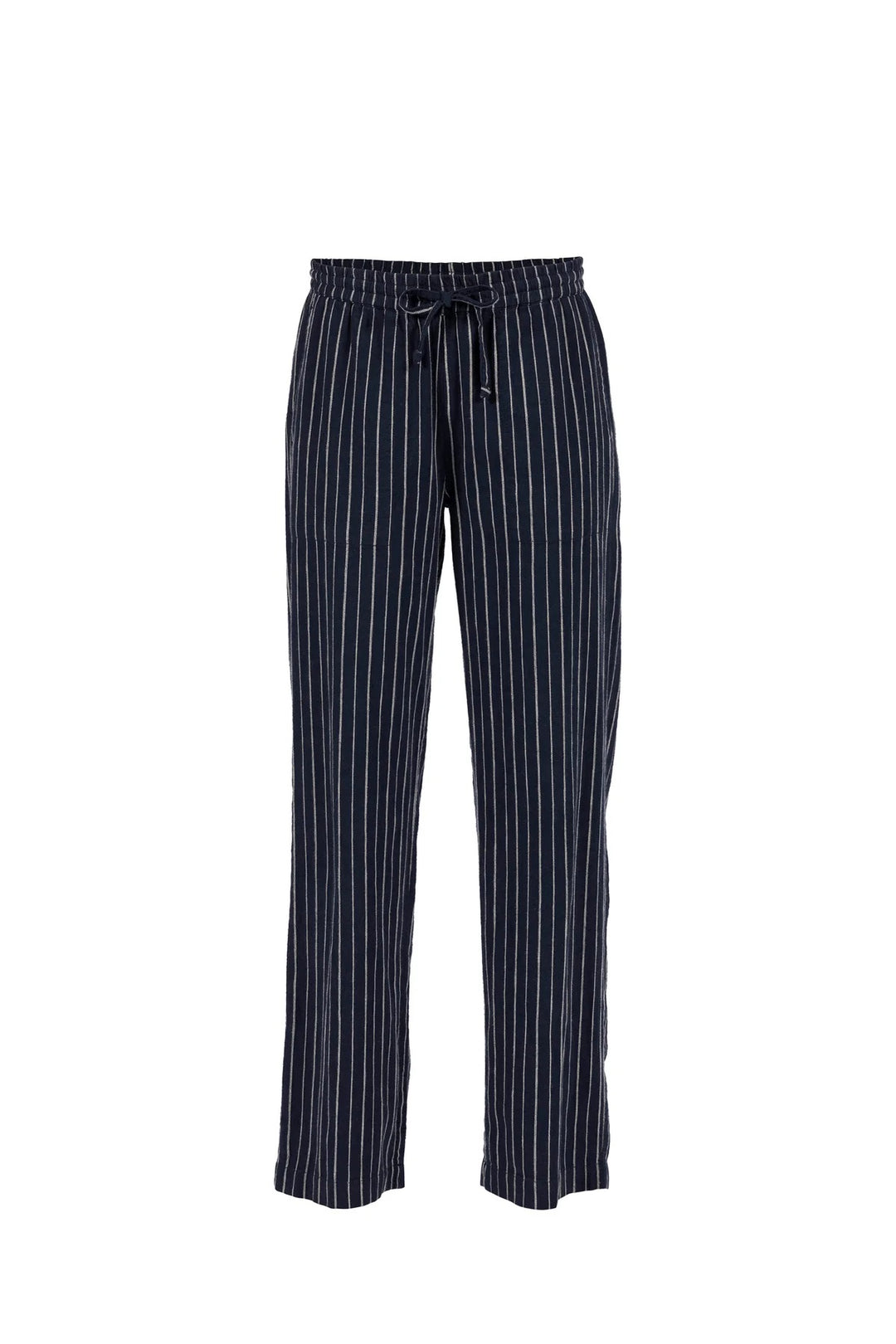 Anisette Cotton/Linen striped Trousers