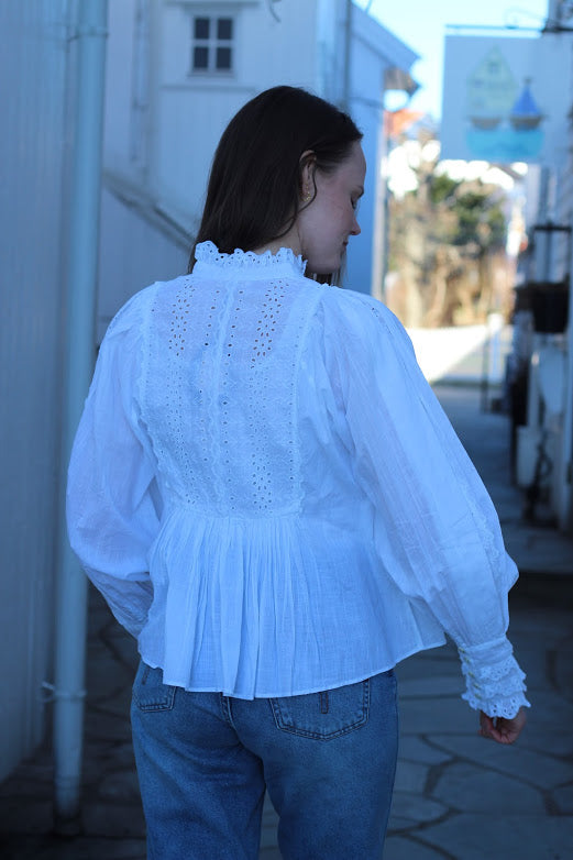 Cotton Slub bluse