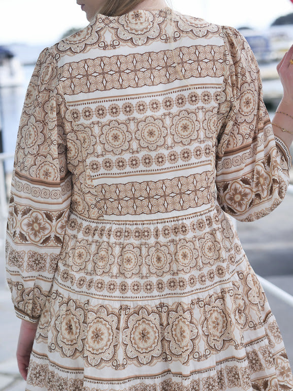Elspeth Dress short Cotton