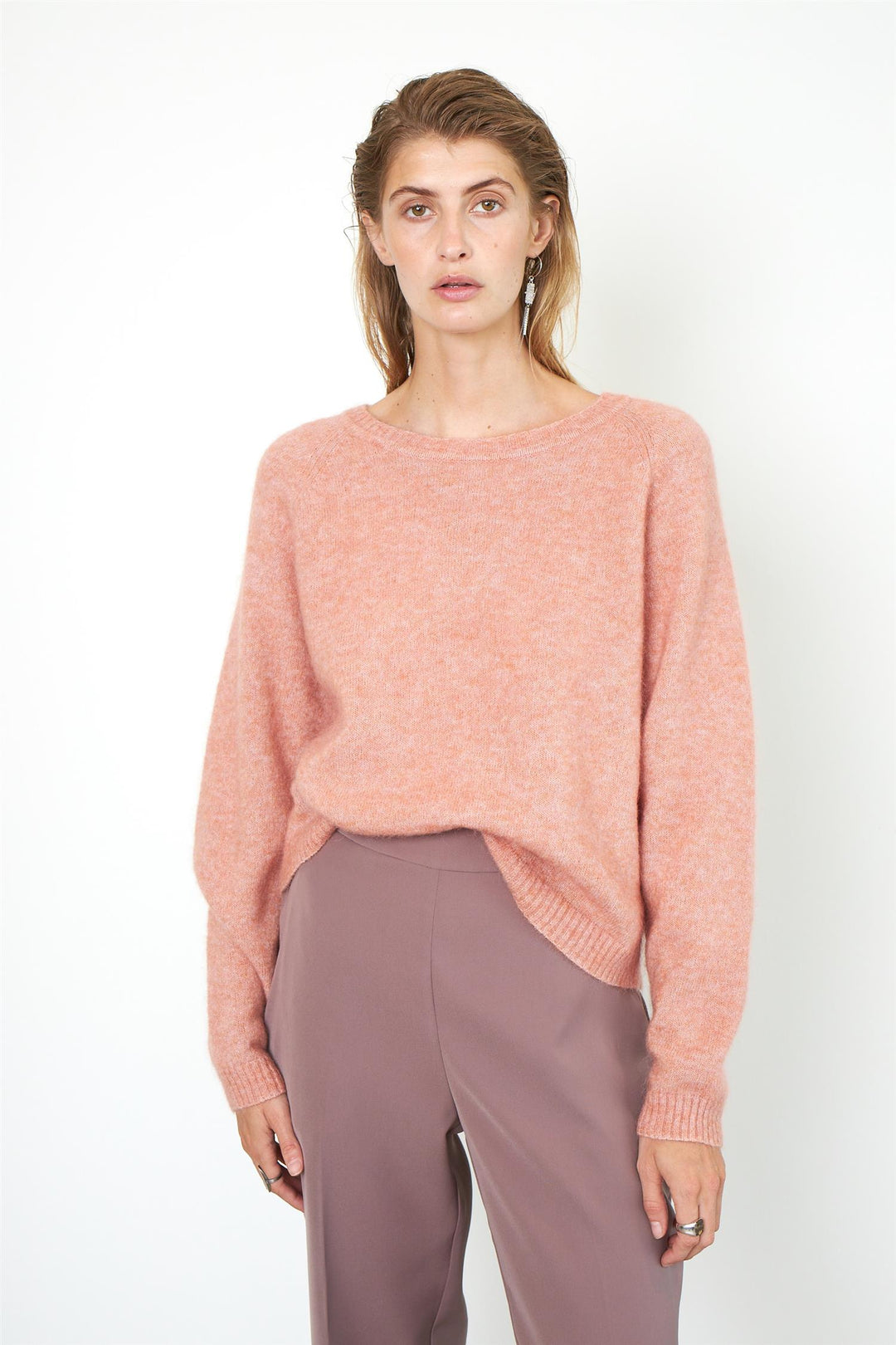 Brook loose strikkegenser