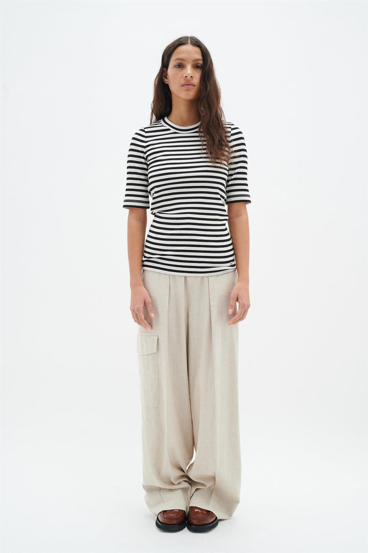 Dagna Striped T-skjorte