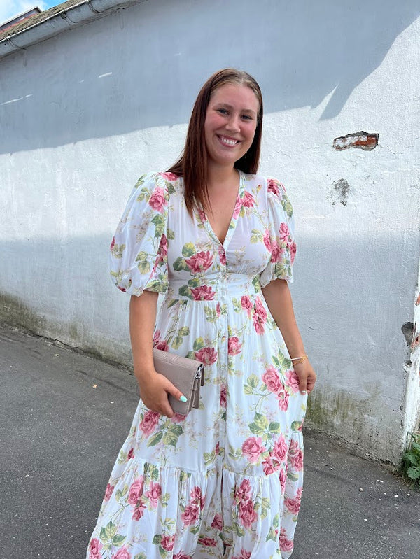 Georgette Button Down Dress