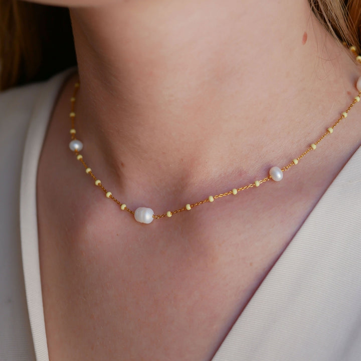 Lola perlita halskjede