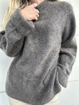 Brookline Knit Raglan genser