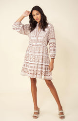 Elspeth Dress short Cotton