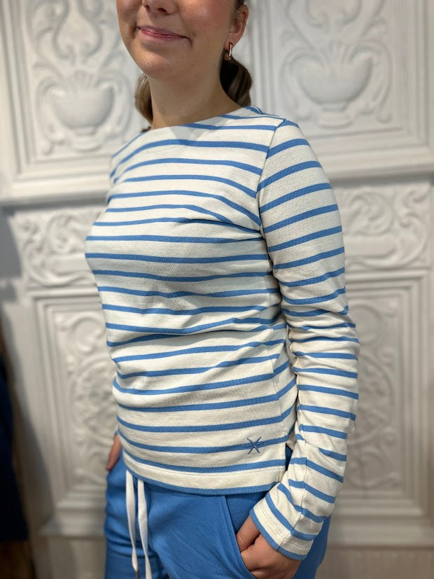 Asma Classic striped LS Blouse