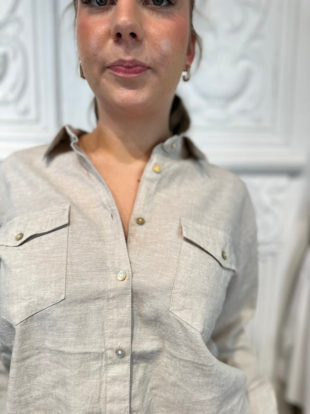 Anette Cotton/Linen Shirt