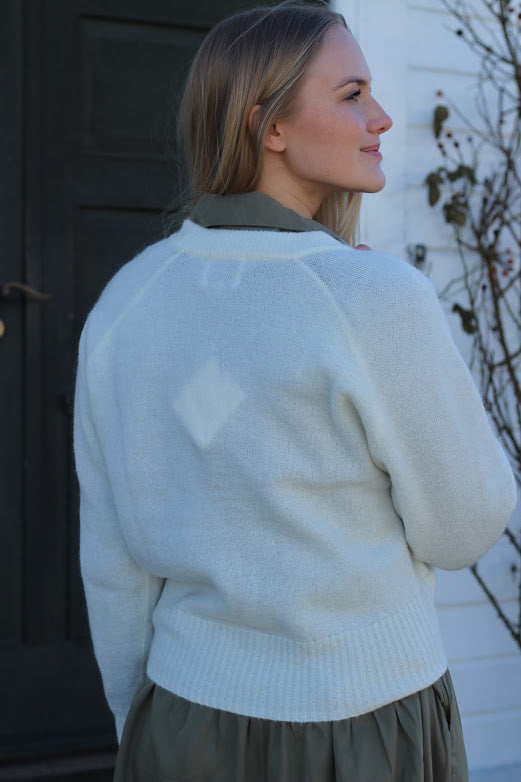 Brook knit boxy cardigan