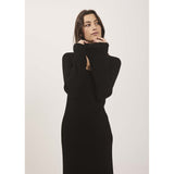 Sherry flared knit dress