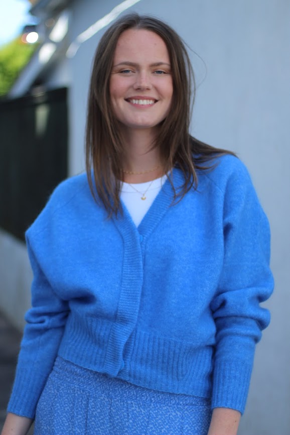 Brook knit boxy cardigan