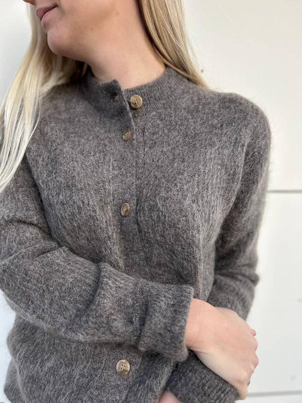 Brook Knit Rib Cardigan