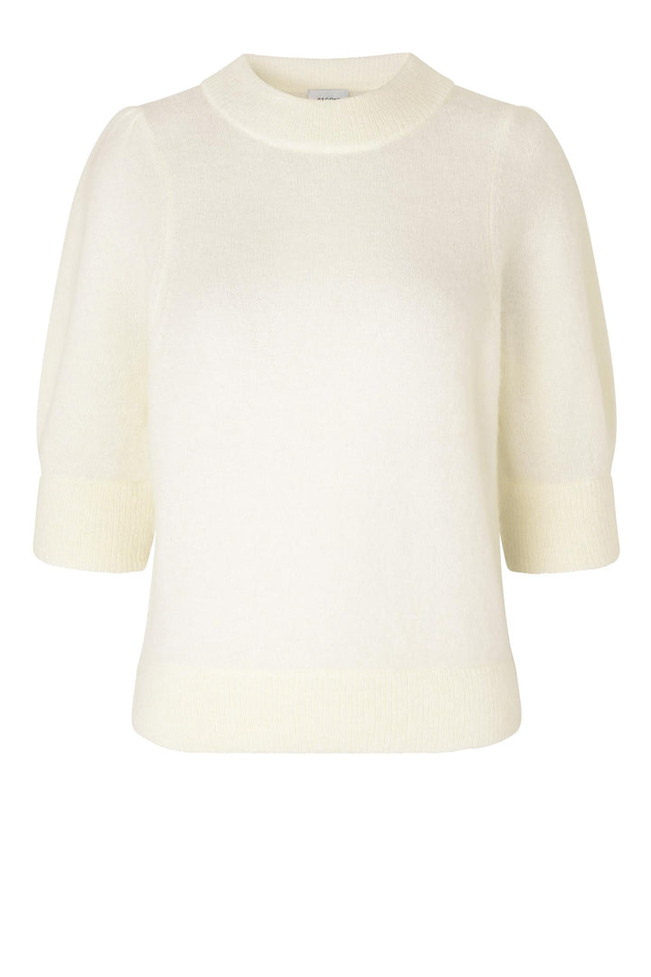 Brook puff kortermet strikkegenser