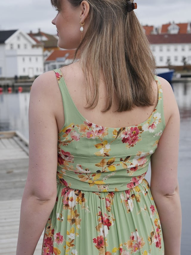 Satin strap Dress