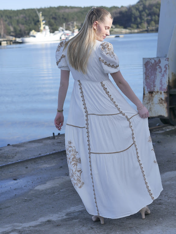 Stephani Long Dress Linen